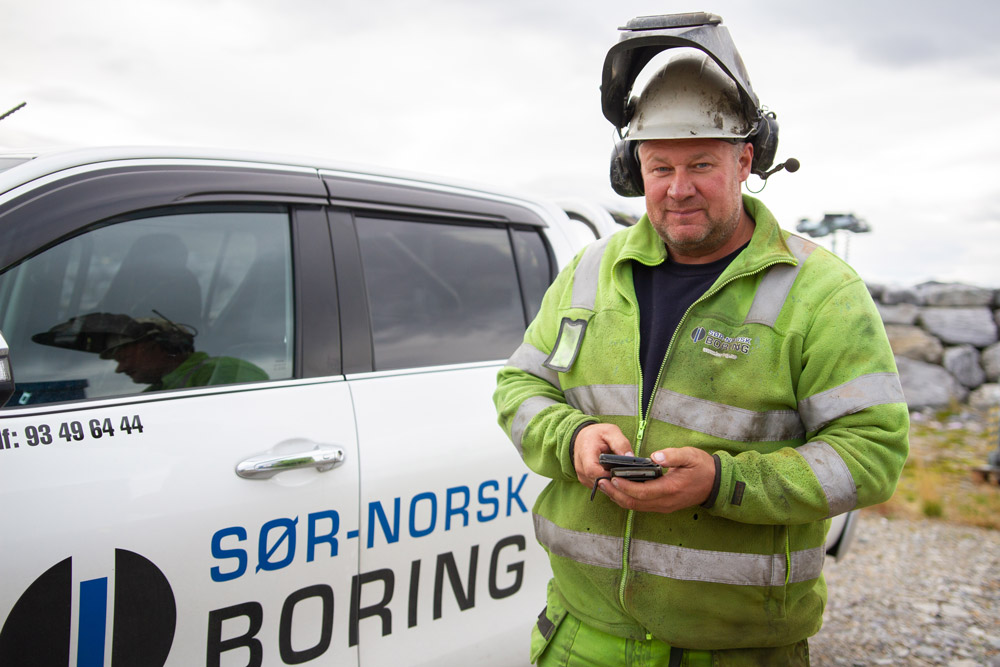 Sør-Norsk Boring använder SmartDok som en integrerad del av projektarbetet.